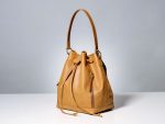 Handmade Leather Bucket Bag