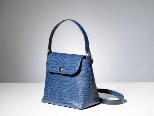 Croco Leather Crossbody Bag