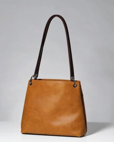 Handmade Leather Hobo Bag