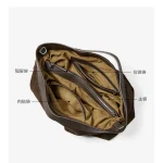 Vintage Leather Slouchy Hobo Bag