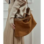 Vintage Leather Slouchy Hobo Bag
