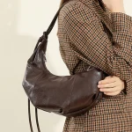 Vintage Crescent Underarm Hobo Bag