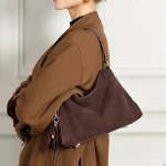 Suede Bohemian Tassel Hobo Bag