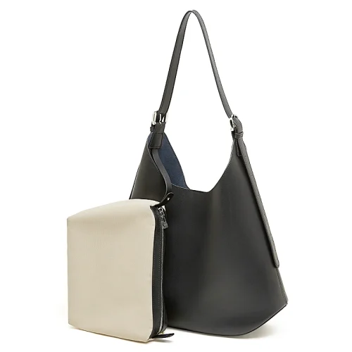 Cowhide Large Shopper Hobo Bag