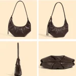 Vintage Crescent Underarm Hobo Bag